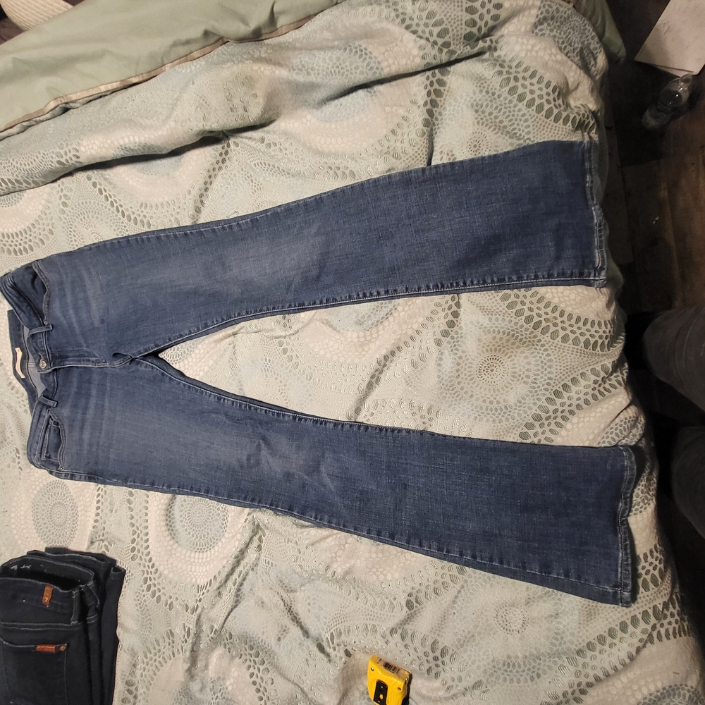 715 BOOTCUT LEVIS Blue Jeans 31 X 34